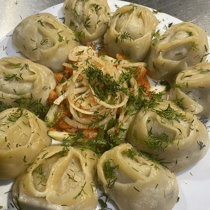 Манты из рубленной говядины