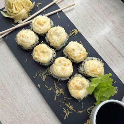 Запечённый цезарь с курицей