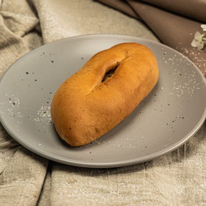 Пирог с куриной котлетой
