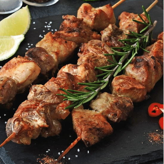 Шашлык из свиной шеи