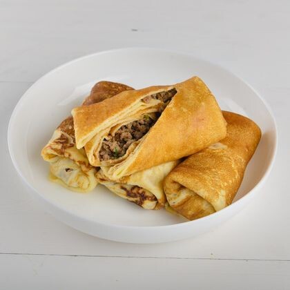 Блины с мясом 1 шт