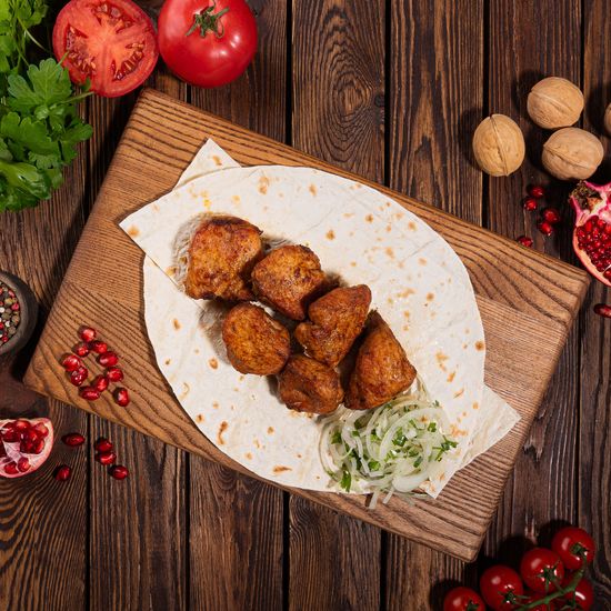 Шашлык из куриной грудки