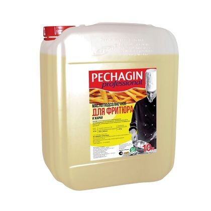 Масло для фритюра и жарки «Pechagin Professional» - 10 л/9,2 кг