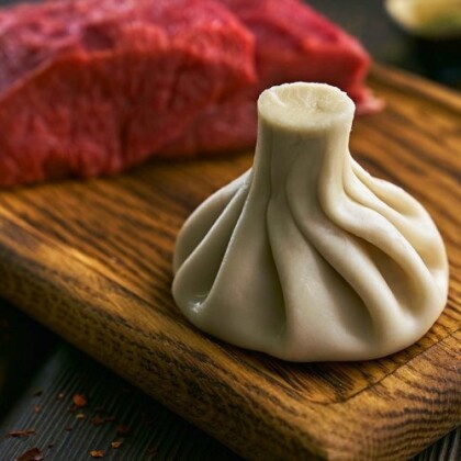 Хинкали с бараниной