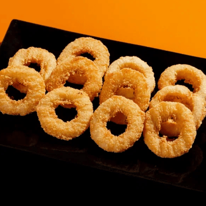 Кольца кальмара в сухарях