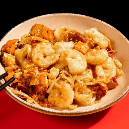 Креветки жареные в масле