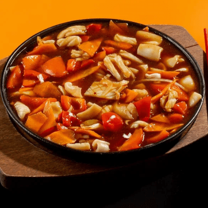 Кальмар на сковороде