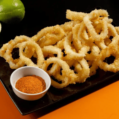 Кальмары в сухарях