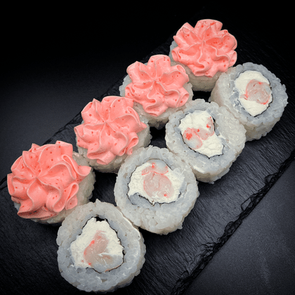 Ролл «Лава с креветкой»