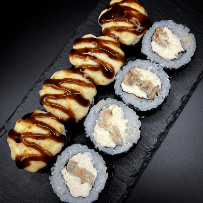 Ролл «Каджи Унаги Краб»