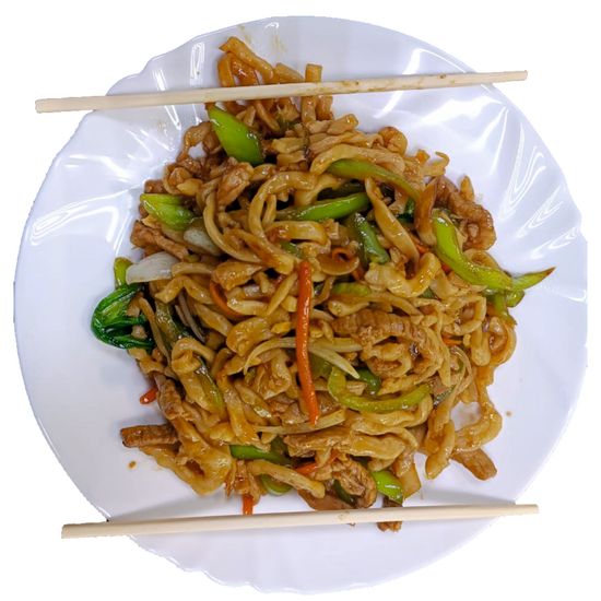 Лапша WOK с морепродуктами