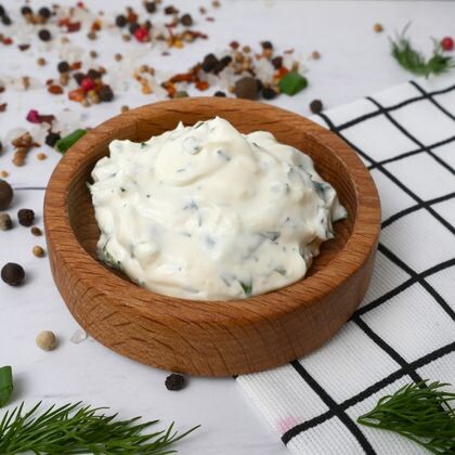Сметано-чесночный соус 40гр