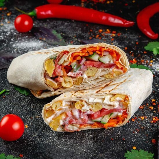 Шаурма с курицей XXL