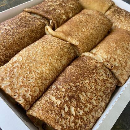 Блины с творогом(2шт)