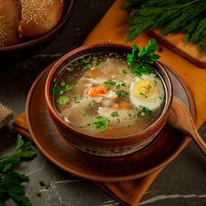 Бульон куриный