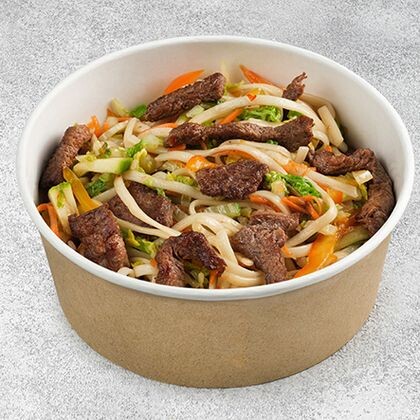 Лапша с говядиной