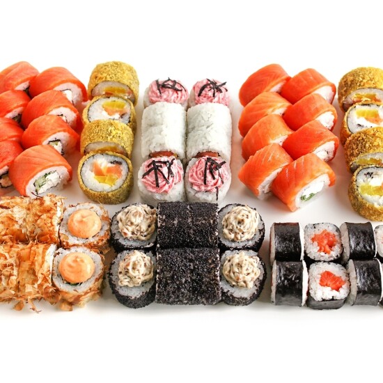 Сет Много лосося