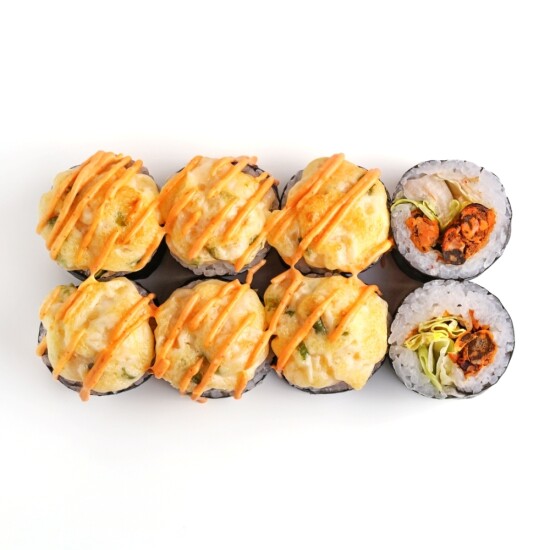 Запеченые мидии спайси Беб