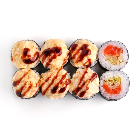 Запеченые Эби Лосось