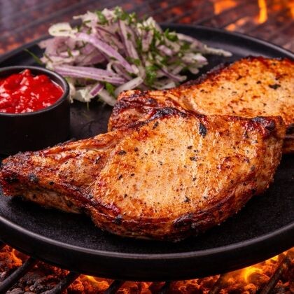 Шашлык из свиной корейки