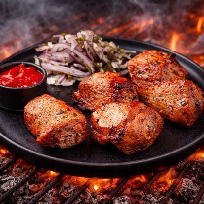 Шашлык из свиной мякоти