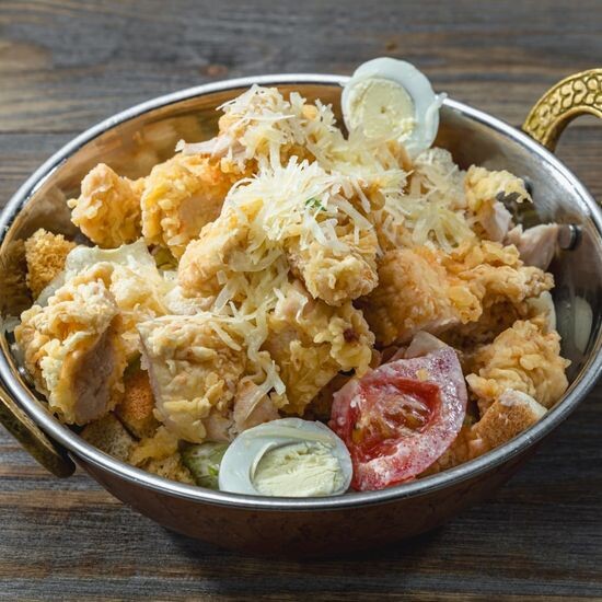 Цезарь с курицей