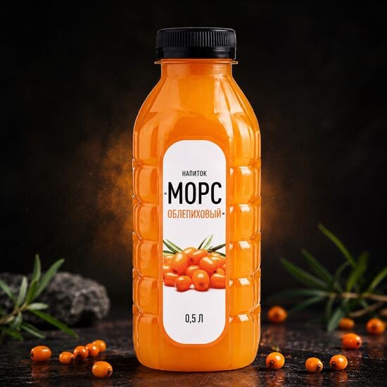 Морс облепиховый 0,5л