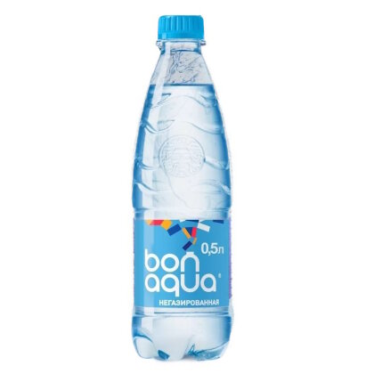 Вода без газа 0.5 л.
