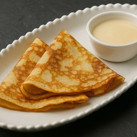 Блинчики со сгущенкой