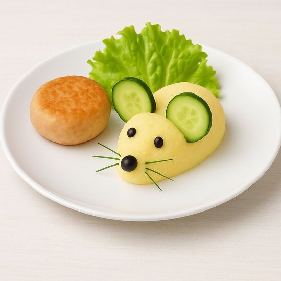 Пюре с котлеткой