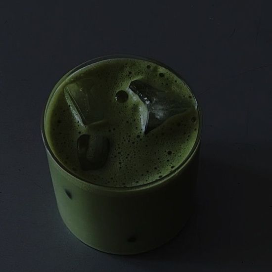 Матча голубая