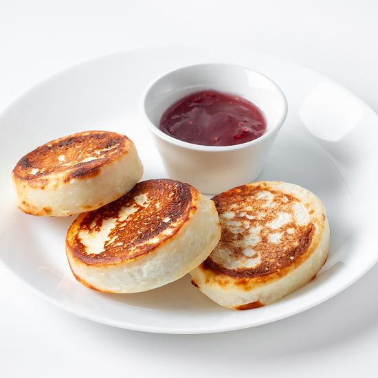 Сырники из печи с соусом