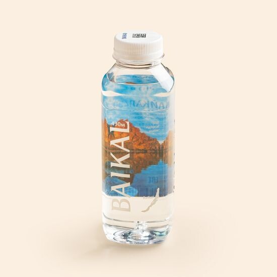 Вода Байкальская глубинная негазированная, 0.45 л пэт
