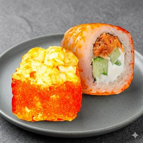 Запечёный лосось