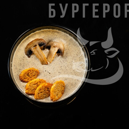 Суп-крем грибной