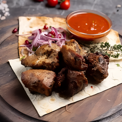 Шашлык из свиной шейки