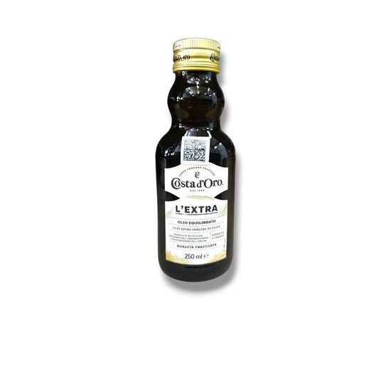 Масло оливк. нераф. EV "Коста Доро L EXTRA" 0,25л (Экстраверджин)