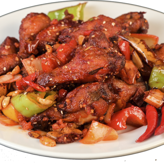 33 Куриные крылышки острые