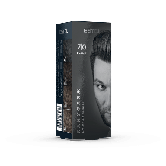 Набор для камуфляжа волос ESTEL ALPHA HOMME 7/0 Русый