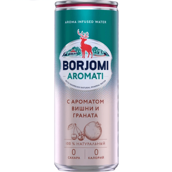 Borjomi с ароматом вишни и граната