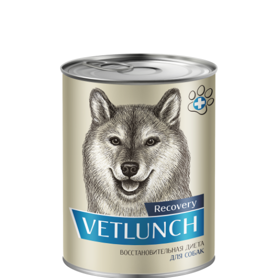 Vetlunch влажный корм для собак «Восстановительная диета», 340 г