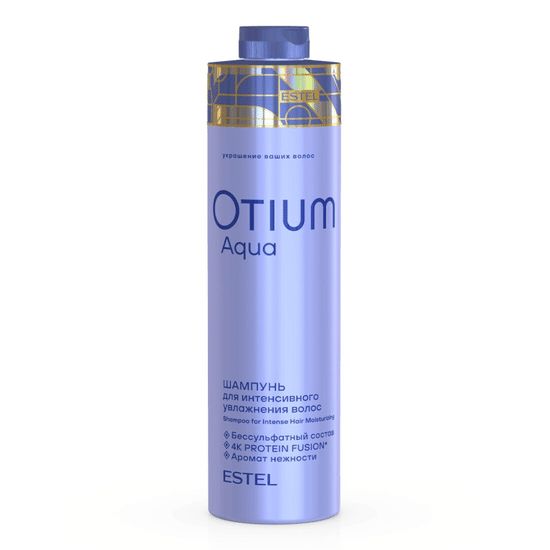Шампунь для интенсивного увлажнения волос бессульфатный OTIUM AQUA