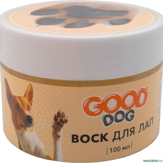 Good Dog Воск для лап 100мл 1*30
