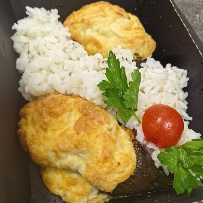 Фаршированный баклажан с рисом
