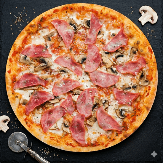 Ветчина грибы