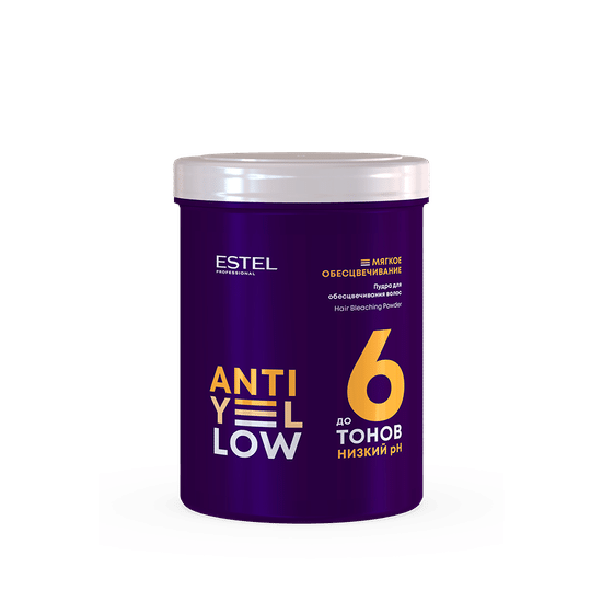 Пудра для обесцвечивания волос до 6 тонов ANTI-YELLOW
