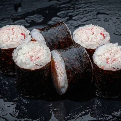 Маки со снежным крабом