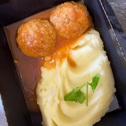 Ежики с пюре