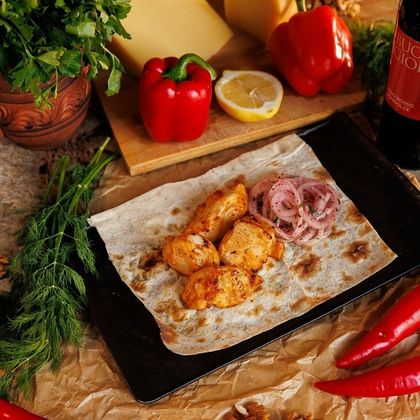 *Шашлык из куриной грудки