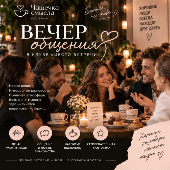 Вечер общения — участие